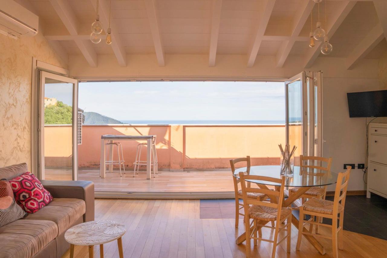 Апартаменты 016 - Casa Tranquilla Vista Mare, Pace E Natura - 10 Minuti Dalla Spiaggia Сестри-Леванте Экстерьер фото